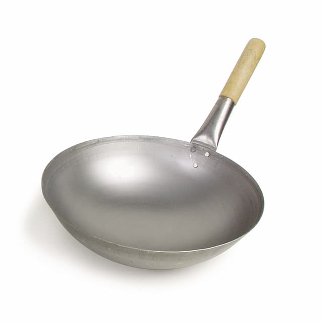 Сковорода P.L. Proff Cuisine WOK 40 см с дерев. ручкой углеродистая сталь арт. 81249841