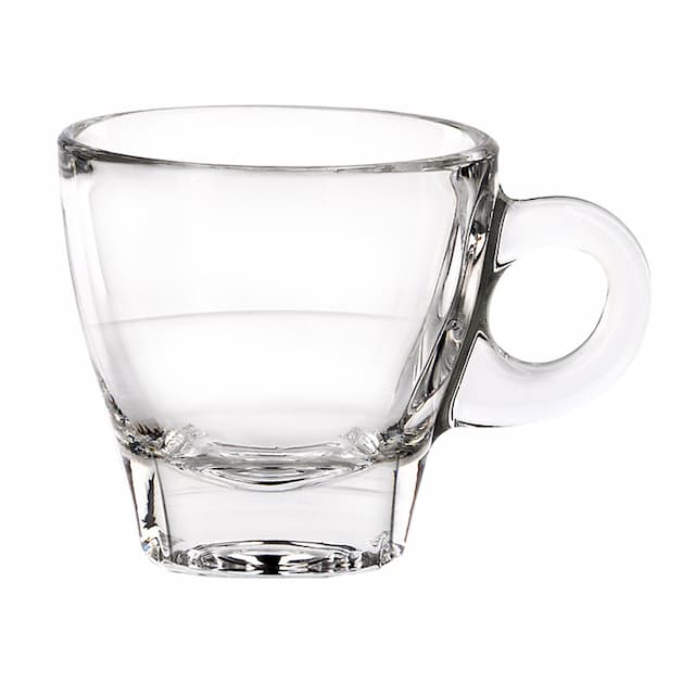 Чашка Espresso 70мл h61мм d62/84мм "Caffe", стекло 1P02442