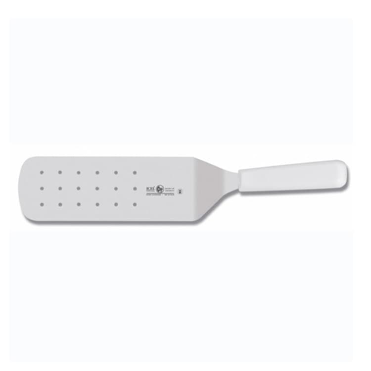 Лопатка перфорированная изогнутая 20см, белая ICEL 54200.6011000.200