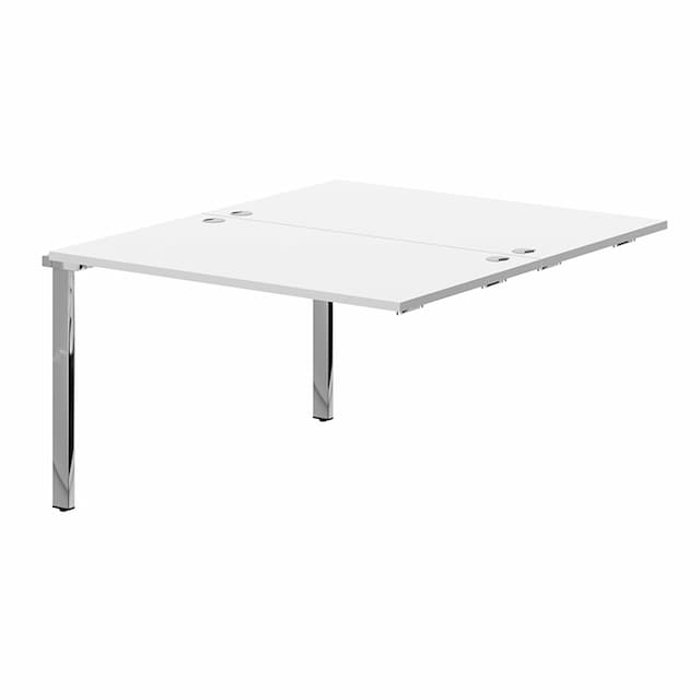 Стол промежуточный для бенч Skyland XIGWST 1214.1 белый/нержавеющая сталь 1200х1406х750 XTEN GLOSS