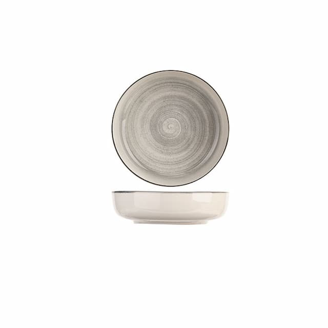 Тарелка суповая d 18,5 см h 5 см CosyTrendy BALTIC GREY 5637019