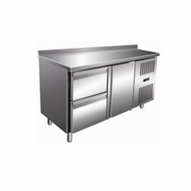 Стол с морозильным шкафом Cooleq GN2220BT бортик 2 ящика+1 дверь
