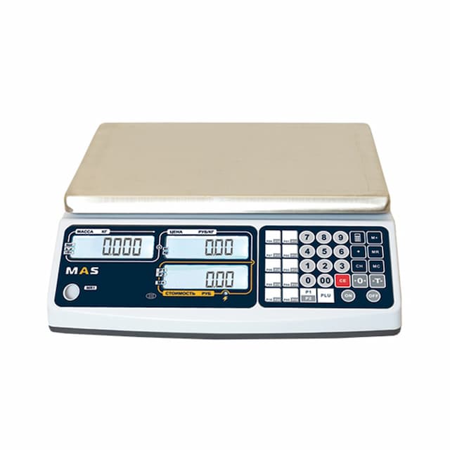 Весы электронные торговые без стойки MAS MR1-30 RS-232