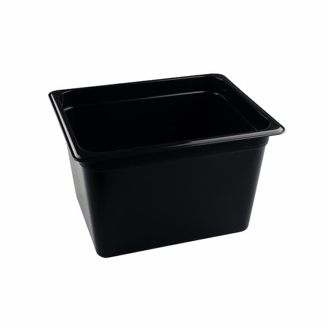 Гастроемкость RESTOLA GN1/2х200, полипропилен черный