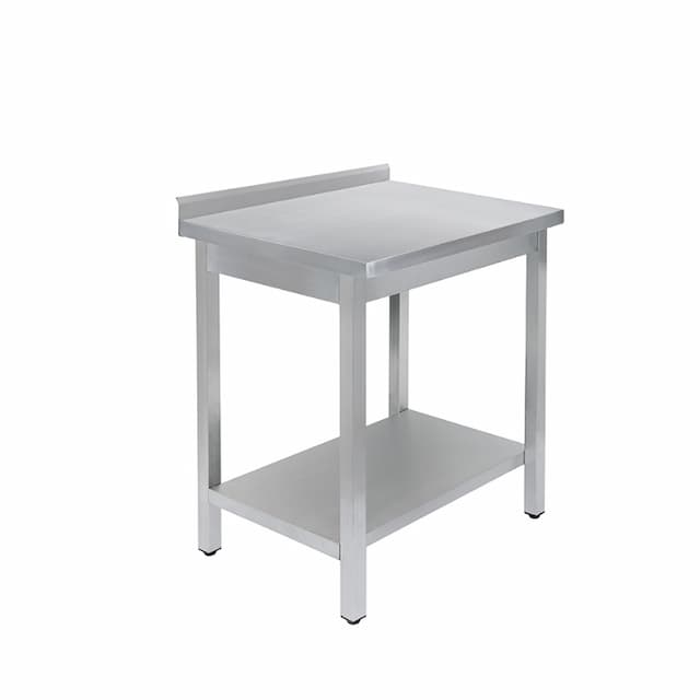 Стол универсальный Luxstahl СПУ-6/6 со сплошной полкой нерж