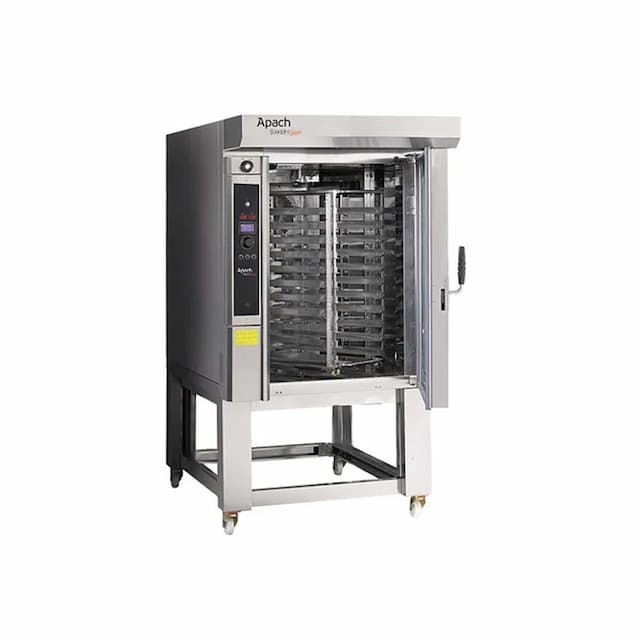 Печь миниротационная электрическая с подставкой без направляющих APACH BAKERY LINE C46E-FS DPTA