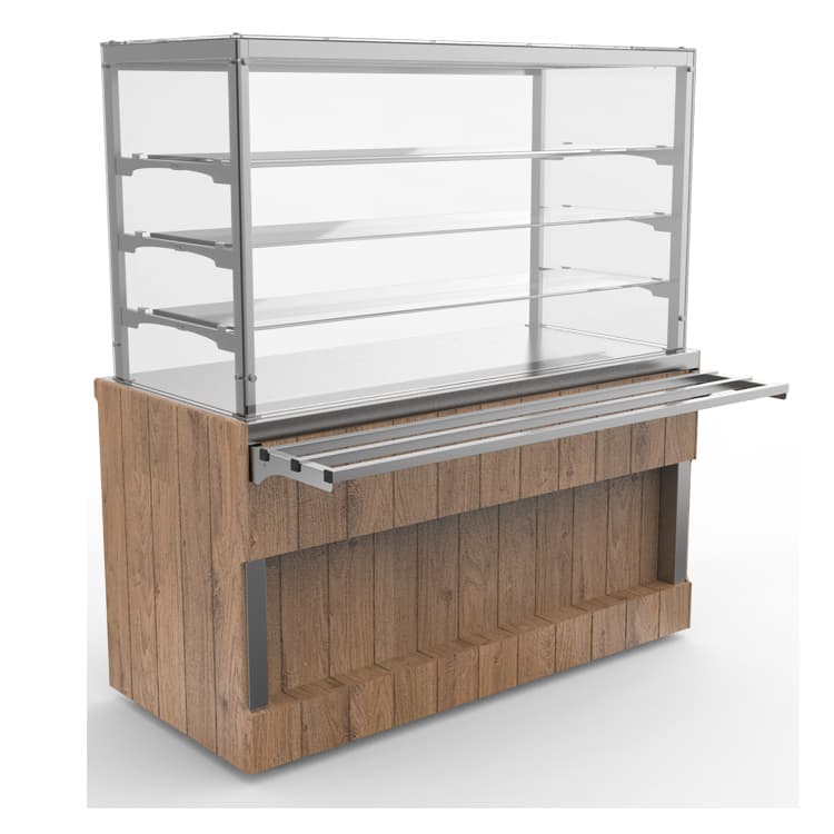 Витрина нейтральная длиной 805 мм линии раздачи Capital Челябторгтехника RC21AN Capital