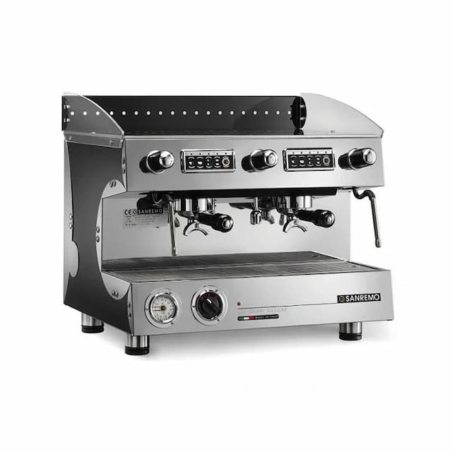 Кофемашина SANREMO Capri DLX 2 гр. 220В полуавтомат чёрная